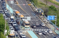 중앙 버스정류장 울산 첫 도입 합격점
