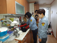 울산 매곡의용소방대, 취약계층 나눔봉사