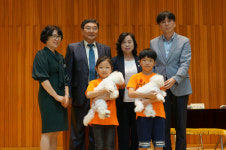 울산 명덕초 학교멍멍 이색입학식