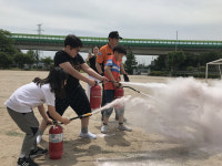 울산남부소방서 여천119, 선암초 소방훈련