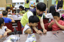 한수원 새울본부, 온산 아동센터 아톰공학교실