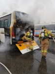 울산 꽃바위 차고지 출발 버스서 불