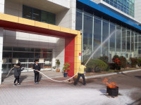 울산중부소방서, 애니원고등학교 합동훈련