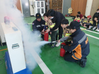 울산 웅촌119안전센터, 수연특수아어린이집 소방안전교육