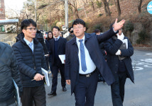 울산 남구, 대나리문화회관 인근도로 확장공사 현장방문