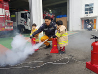 온산소방서, 아이누리어린이집 소방안전교육