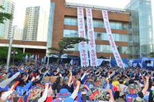 울산, 현대重 주총장 한마음회관 사흘째 봉쇄… 입점상인·이용객 발동동