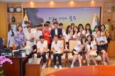 울주군수, 남창고등학교 학생 간담회