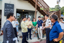 울산 이동권 북구청장, 신명마을 민원 현장점검