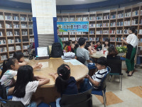 울산 신정2동 새마을문고, 책상위 수경식물 만들기 특강