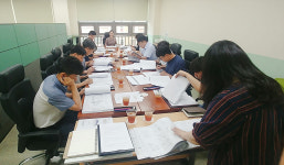 울산광역시교육청, 호계고 화장실 개선 설계검토단 협의