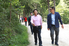 울산 정천석 동구청장 명덕호수공원 현장점검