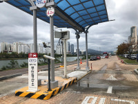 울산 중구, 침수 속 탈착식 무인정산기 방치 논란