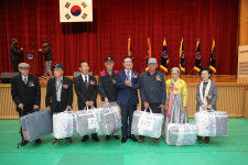 울산 상이군경회 경로대잔치