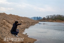 울산, 동천강 하천정비 명목 골재 채취 의혹