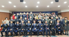 울산 신정5동 제8·9대 주민자치위원장 이·취임식
