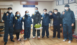 울산 반구1동 주민자치위, 코로나바이러스 확산 예방 방역