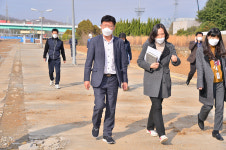 울주군수, 동해남부선 폐선부지 활용 덕하역 방문