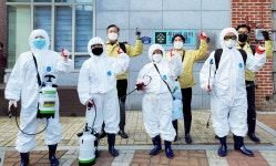 울산 복산1동, 취약지 방역