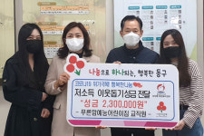 울산 푸른맘예능어린이집 어려운 이웃 위해 사용되길