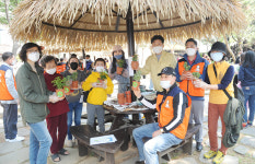 울산 태화동 주민자치회, 주민 미니화분 만들기 체험활동