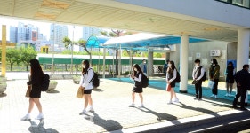 코로나19가 바꾼 등교수업 풍경