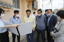 이동권 울산 북구청장, 수동경로당 신축공사 현장점검