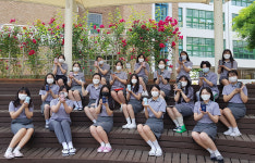 울산 신선여고, 코로나19 예방 전교생 텀블러 제공