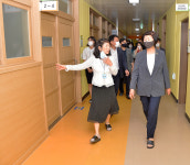 노옥희 울산교육감, 화암고 학교공간조성 기념식 참석