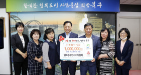 울산 염포동 주민자치위, 코로나19 극복 성금 기탁