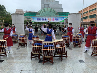 울산 옥현중, 코로나 스트레스 날리는 난타 한마당