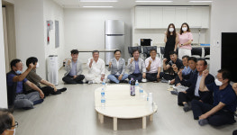 울산 북구 일동미라주2단지 아파트 경로당 개소식