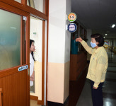 노옥희 울산시교육감 매곡초등학교 격려 방문