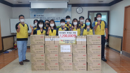 한전KPS(주) 고리권역사업소 울주재가노인지원센터후원금