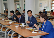 노옥희 울산시교육감, 이화중학교 현장방문