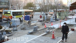 울산 북구, 화봉로 보행환경 개선사업에 상인 울상