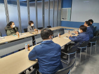 이영숙 울산중기청장, 오토렉스㈜ 규제개선안 발굴·발전방안 논의