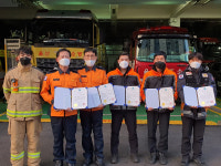 울산남부소방서, 올해 울산 최강소방팀 전 종목 1위