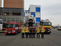 울산동부소방서, 신규직원 소방차량 조작훈련