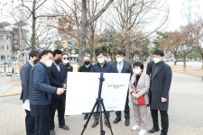 울산 남구의회, 삼호동 와와커뮤니티하우스 건립공사 방문