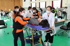 울산 남구, 코로나19 예방접종센터 모의훈련