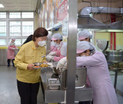 노옥희 울산시교육감, 옥동초등학교 방문