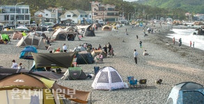 울산 주전몽돌해변 힐링~