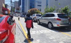 울산 북구 양정자동차테마거리 불법주차 여전