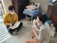 울산 신정5동 찾아가는 보건복지팀, 복지사각 50대 여성에 새 삶 선물