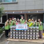 울산 청량읍사회보장협, 열무 물김치 담그기 봉사