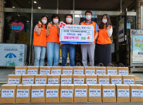 울산 남구 삼산동지역사회보장협의체, 방역용품 키트 나눔