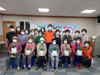 울산 수암동 사회보장협의체, 어르신 힐링교실 원예수업