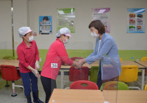 노옥희 울산교육감 화진초등학교 방문