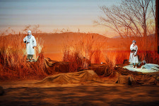 극단 푸른가시, 연극 쌍학은 금신상을 물고 앙코르 공연